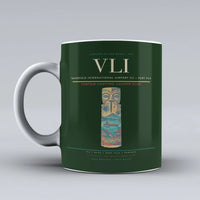 Thumbnail for International Airport VLI — Port Vila Mug design on dark green bauerfield
