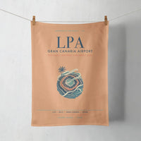 Thumbnail for Gran Canaria Airport (LPA) design on orange towel