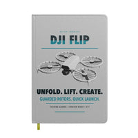 Thumbnail for DJI Flip design on light gray notebook