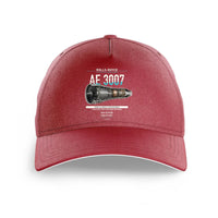 Thumbnail for AE 3007 design on dark red printed hat