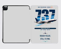 Thumbnail for Boeing 737-200 design on light gray ipad tablet case