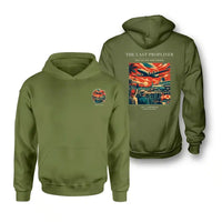 Thumbnail for VINTAGE G4112 - The Last Propliner - Double-Side Hoodie design on greenarmy double side