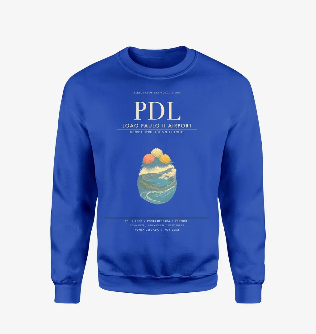 Joao Paulo II Airport PDL Sweatshirt - Blue