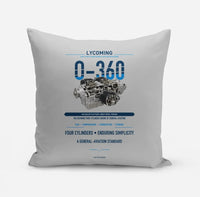Thumbnail for O-360 design on light gray pillow