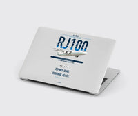 Thumbnail for Avro RJ100 design on light gray MacBook case