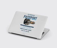 Thumbnail for PASSPORT design on light gray MacBook case