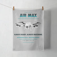 Thumbnail for Percepto Air Max design on light gray towel