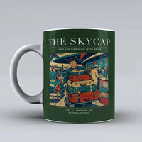 Thumbnail for VINTAGE G4101 - The Skycap - Ceramic Mug design on darkgreen