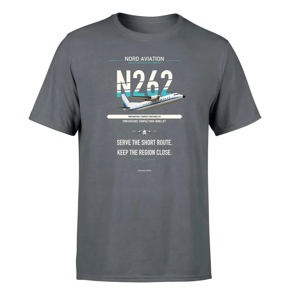 Nord 262A design on gray single side