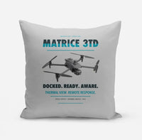 Thumbnail for DJI Matrice 3TD design on light gray pillow