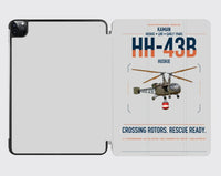 Thumbnail for Kaman HH-43B Huskie design on light gray ipad tablet case