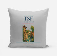 Thumbnail for Treviso Airport (TSF) design on light gray pillow