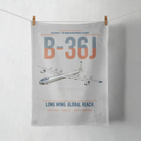 Thumbnail for B-36J Peacemaker design on light gray towel