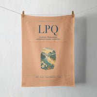 Thumbnail for Luang Prabang International Airport (LPQ) design on orange towel