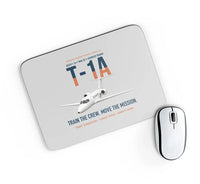 Thumbnail for T-1A Jayhawk Advanced Jet Trainer design on light gray rectangle mouse pad