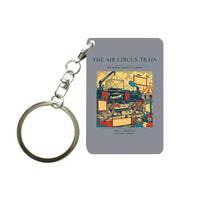 Thumbnail for VINTAGE G4037 - The Air Circus Train - Designed Key Chain design on gray