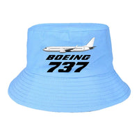 Thumbnail for The Boeing 737 summer hat - light blue