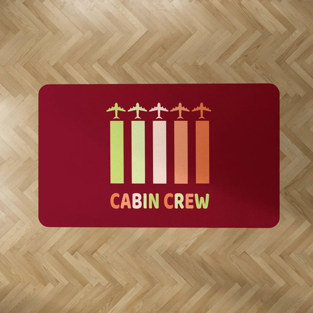 Colourful Cabin Crew Floor Mat - view 6