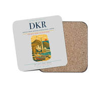 Thumbnail for Leopold Sedar Senghor International Airport (DKR) design on light gray 1 piece coaster