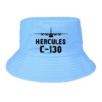 Thumbnail for Military Transport Airplane C 130 summer hat - light blue