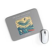 Thumbnail for VINTAGE G4473 - The Night Glider Wave - Designed Mouse Pads design on gray rectangle