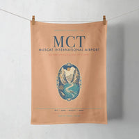 Thumbnail for Muscat International Airport (MCT) design on orange towel