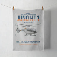 Thumbnail for Airbus H135 Juno HT1 design on light gray towel