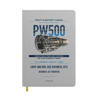 Thumbnail for PW500 design on light gray notebook