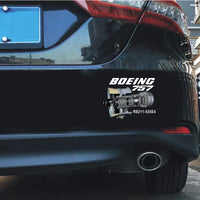 Thumbnail for Boeing 757 Car Sticker - view 6