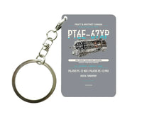 Thumbnail for PT6E-67XP Key Chain design on gray key chain