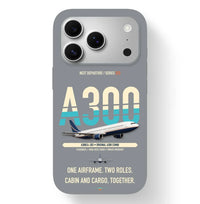 Thumbnail for Airbus A300C4-203 Case design on gray iphone case