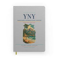 Thumbnail for Yangyang International Airport (YNY) design on light gray notebook