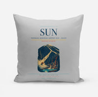 Thumbnail for Friedman Memorial Airport (SUN) design on light gray pillow
