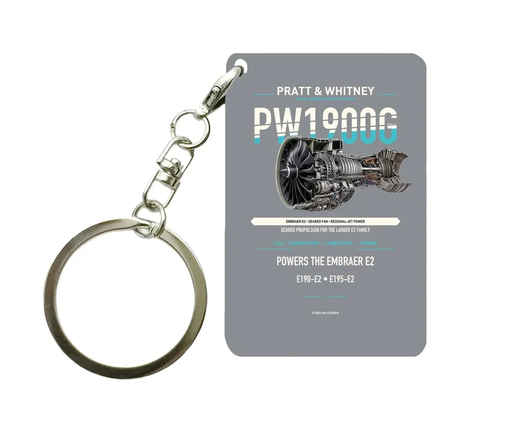PW1900G Key Chain design on gray key chain