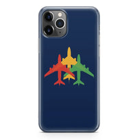 Thumbnail for Colourful 3 Airplanes iPhone Case - view 6