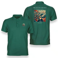 Thumbnail for VINTAGE G4120 - The Autumn Shuttle - Double-Side Polo T-Shirt design on green