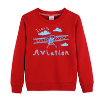 Thumbnail for I Can Fly & Aviation Sweatshirt - view 6
