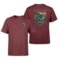 Thumbnail for VINTAGE G4455 - The Restoration First Start - Double-Side T-Shirt design on darkred double side t shirt