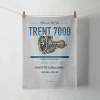 Thumbnail for TRENT 7000 design on light gray towel