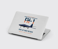 Thumbnail for FH-1 Phantom First Jet Takes the Deck design on light gray MacBook case
