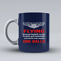 Thumbnail for Customisable Flying One Ball Mug - view 6