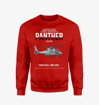 Thumbnail for Airbus Helicopters AS565 MBe Panther design on red sweatshirt