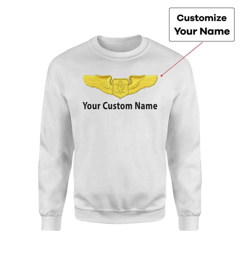 Customisable US Air Force 3D Sweatshirt - view 6