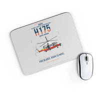 Thumbnail for Airbus H175 design on light gray rectangle mouse pad