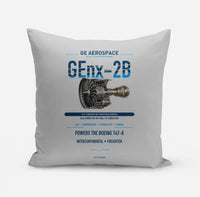 Thumbnail for GEnx-2B design on light gray pillow