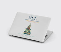 Thumbnail for Mandalay International Airport (MDL) design on light gray MacBook case