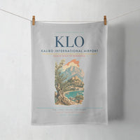 Thumbnail for Kalibo International Airport (KLO) design on light gray towel
