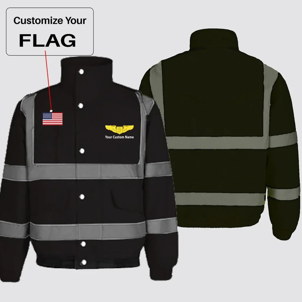 Customisable US Air Force Winter Jacket - view 6