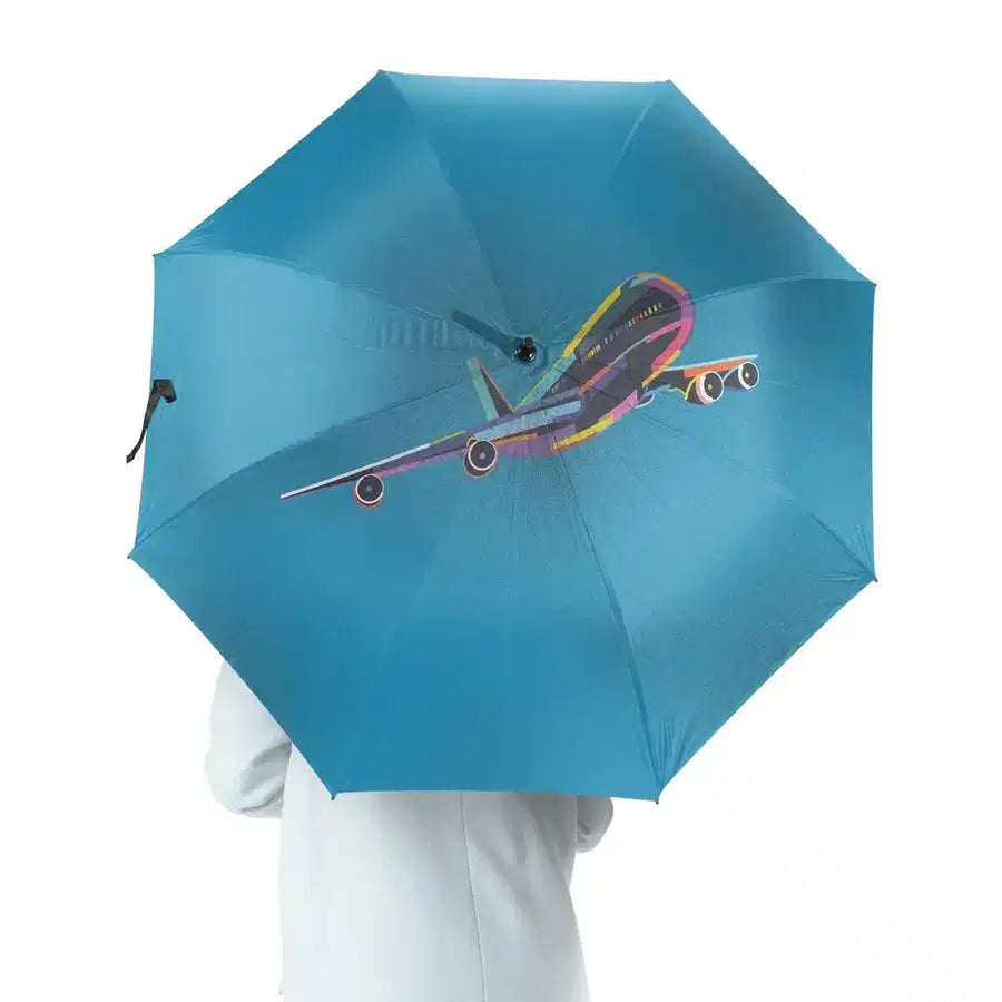 Multicolor Airplane Umbrella - view 6