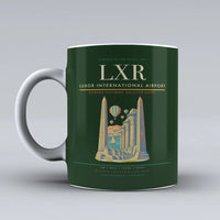 Thumbnail for International Airport LXR Mug design on dark green luxor